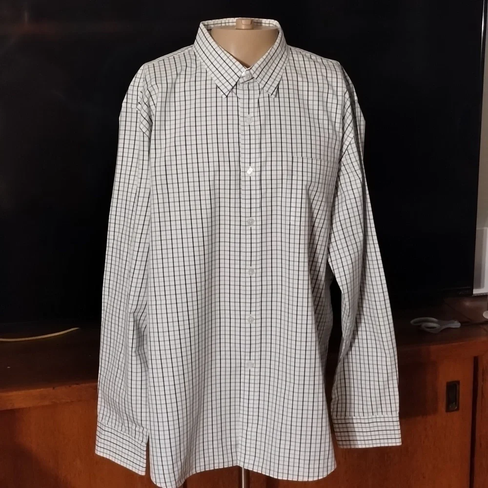 NWOT J. Crew Haberdashery Designer Long Sleeve Button Up Woven Shirt Men's XL